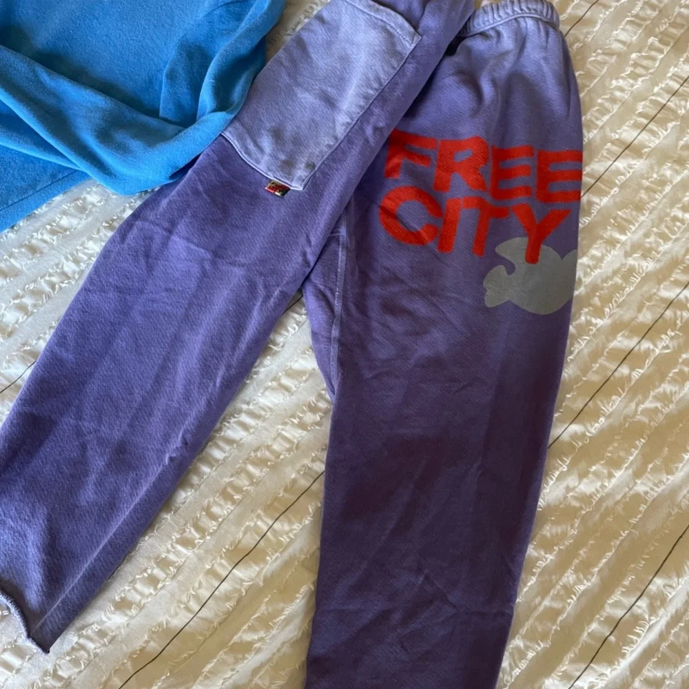 BUNDLE Aviator Nation Zip-Up XS & Free City Sweatpants Small EUC! - Picture 2 of 16